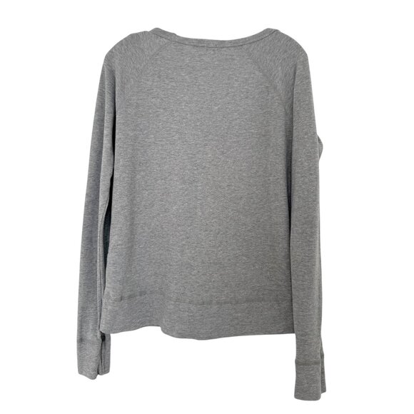 James Perse Vintage French Terry Sweatshirt in Heather Grey Size M - Picture 5 of 7